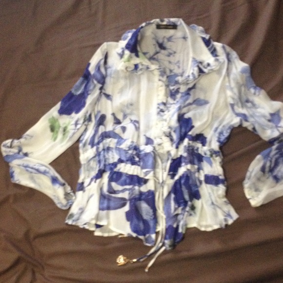 Roberto Cavalli blouse.