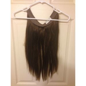 Halo couture hair extensions