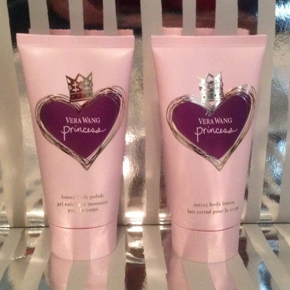 Vera wang princess body polish and lotion