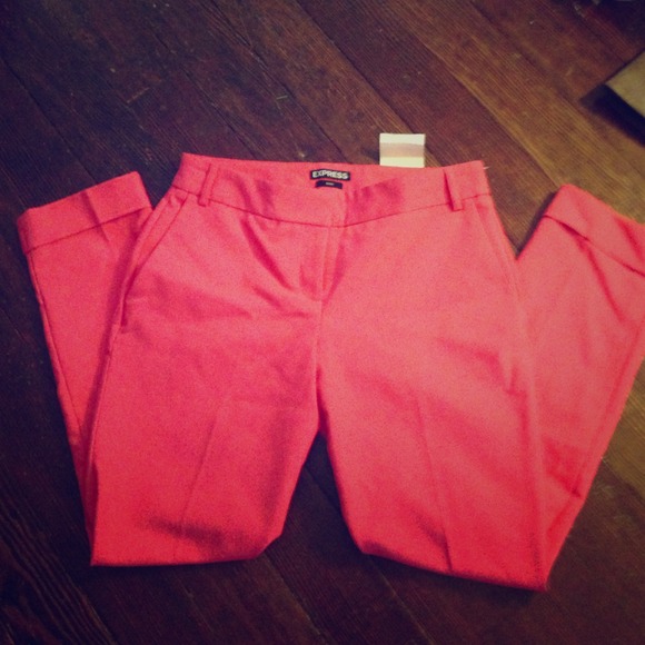 NWT EXPRESS editor ankle length pants size 0 R.
