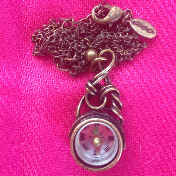 Tiny Compass Necklace