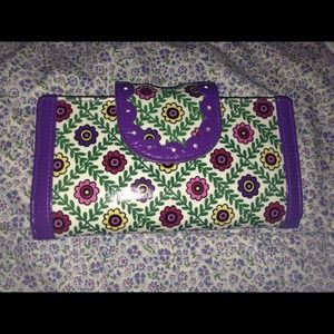Vera Bradley Frill Wallet!