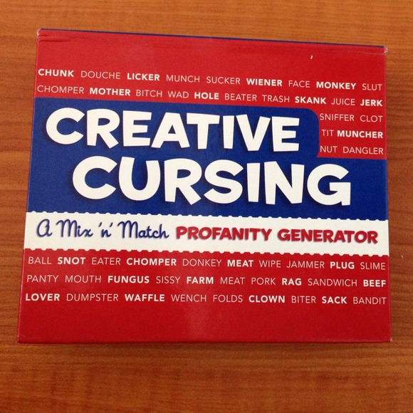 Creative cursing book
