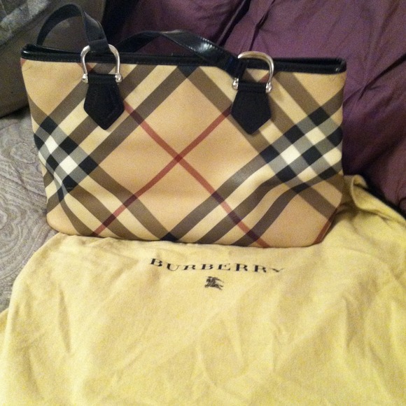 Large Burberry handbag