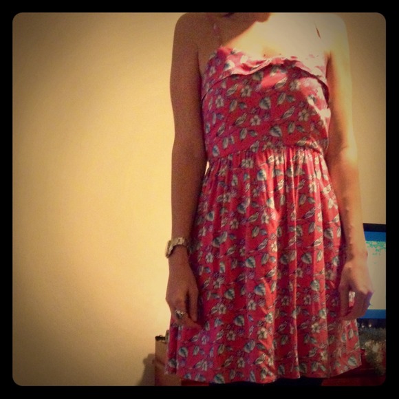 Lauren Conrad floral print dress