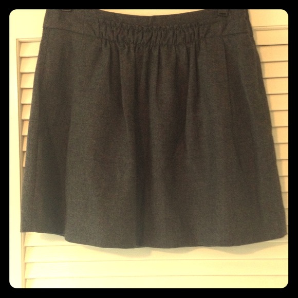 J. Crew wool a line mini skirt