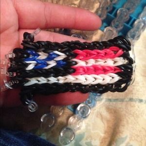 Mini flag rainbowloom