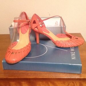 Nine West -Medium Pink leather