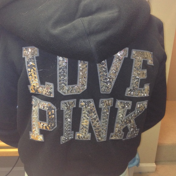 Victoria's Secret Sweaters - Victoria's Secret pink hoodie