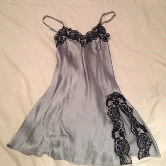 silk night gown by Victoria's Secret