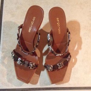 Sergio Rossi sandal pumps