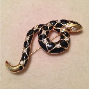 Snake brooch