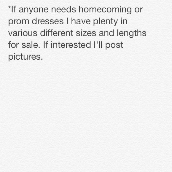 Homecoming & prom dresses
