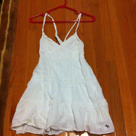 White lace abercrombie dress!