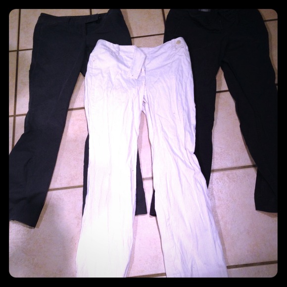 3 pairs of Ann Taylor pants size 2 Petite