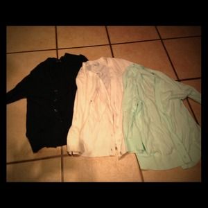 3 Gap cardigans size Small