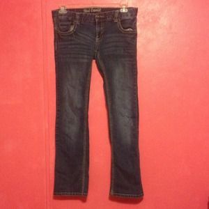 💙Straight leg dark wash jeans 💙