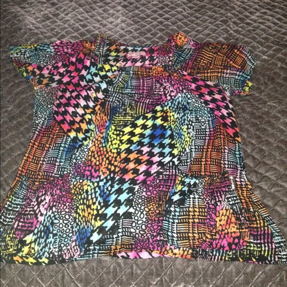 SOLD Koi Scrub Top