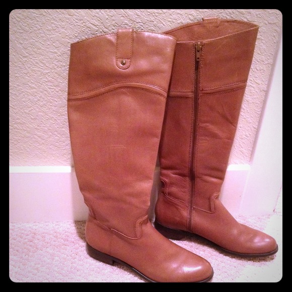 Corso Como Tan Riding Boots