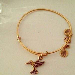 Gold Alex and Ani bracelet