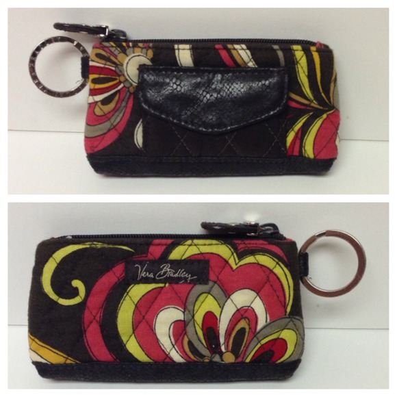 Vera Bradley Puccini Coin Purse Keychain