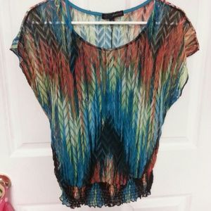 NWOT. Top with built in cami
