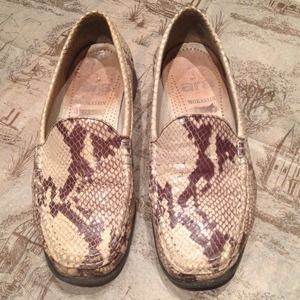 Snake skin mokassin made in Germany