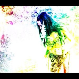 🍁Handmade one of a kind real fur bikini🍂