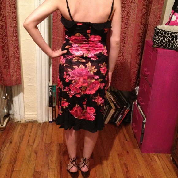 💃Sold💃Betsey Johnson Velvet Dress - Picture 2 of 4
