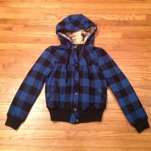 Blue Buffalo Check Women's Coat