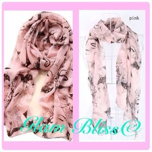 Pink Marilyn Monroe Scarf