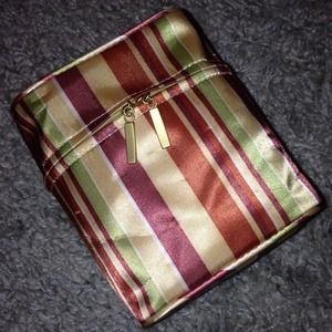 NWOT Top handle cosmetic bag