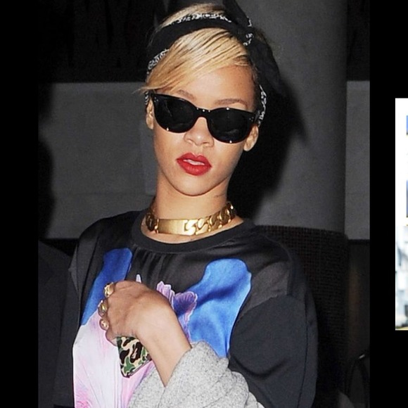 Celine inspired gold chain