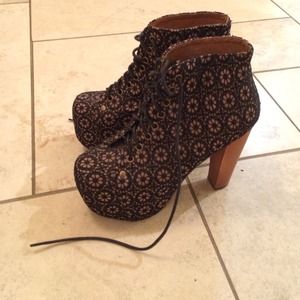 Jeffrey Campbell lace litas