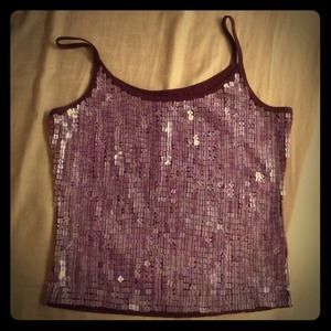 *Sparkly* Bebe tank top!
