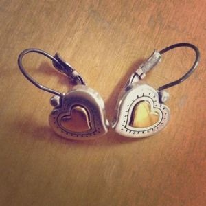 Brighton heart earrings!