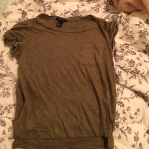 Olive green shirt