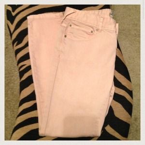 Beautiful blush skinny jeans