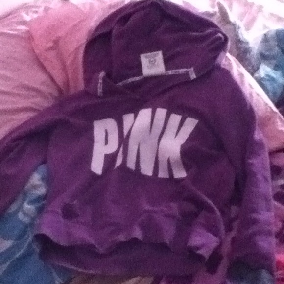 ***SOLD!!*** Purple Victoria's Secret PINK hoodie