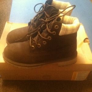 Brown timberland boots