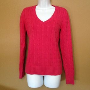 Pink Tommy Hilfiger sweater size M