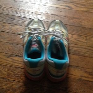 Air Max Nikes (Pink White & Blue) Size 6.5