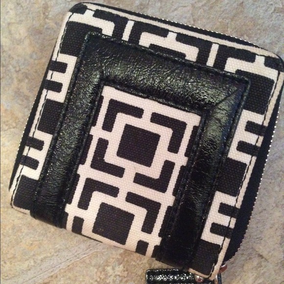 Banana Republic zip wallet.