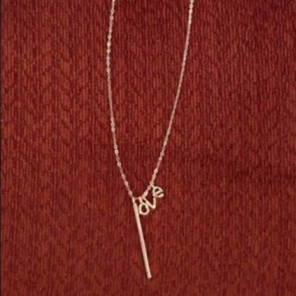 Rose Gold Love Necklace