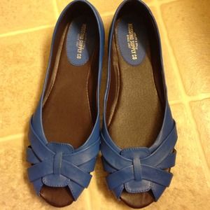 Blue flats
