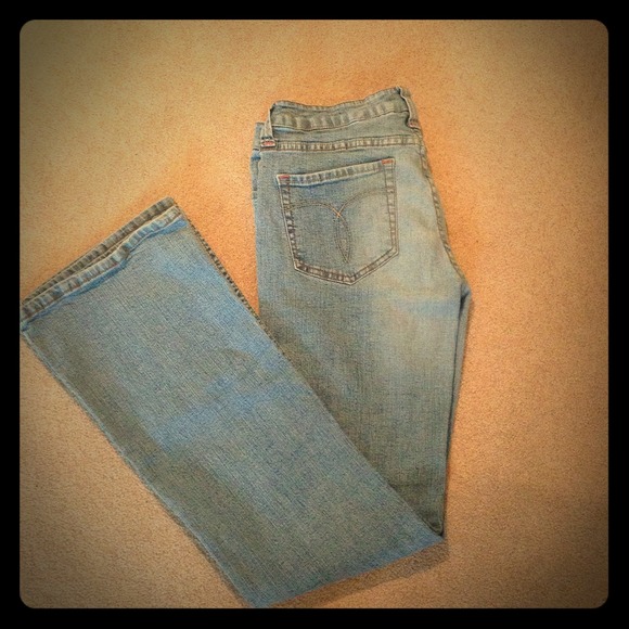 Light blue jeans