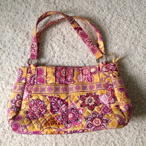 Vera Bradley Stephanie Shoulder Bag Bali Gold