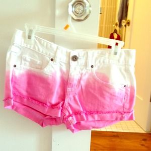 Ombré shorts