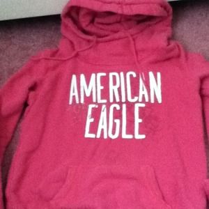Pink American eagle sweat shirt!