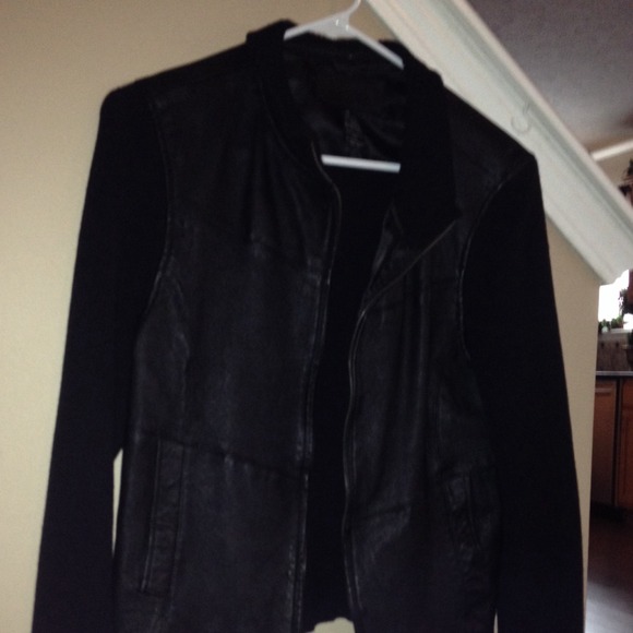 Leather jacket